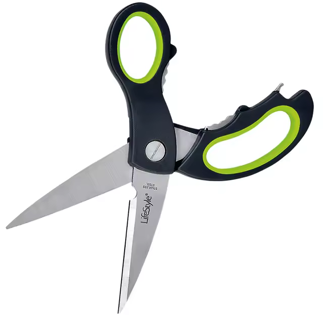 Tijera Cocina Extra Multiuso LifeStyle - Silicona 5 en 1 - 23Cm. - 1