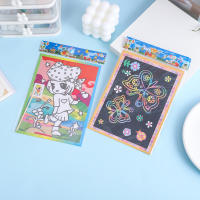 Papel De Arte Con Pincel Mágico Para Niños Juguetes De Dibujo Regalo De Cumpleaños Y Navidad Para Niños Y Niñas - details 4