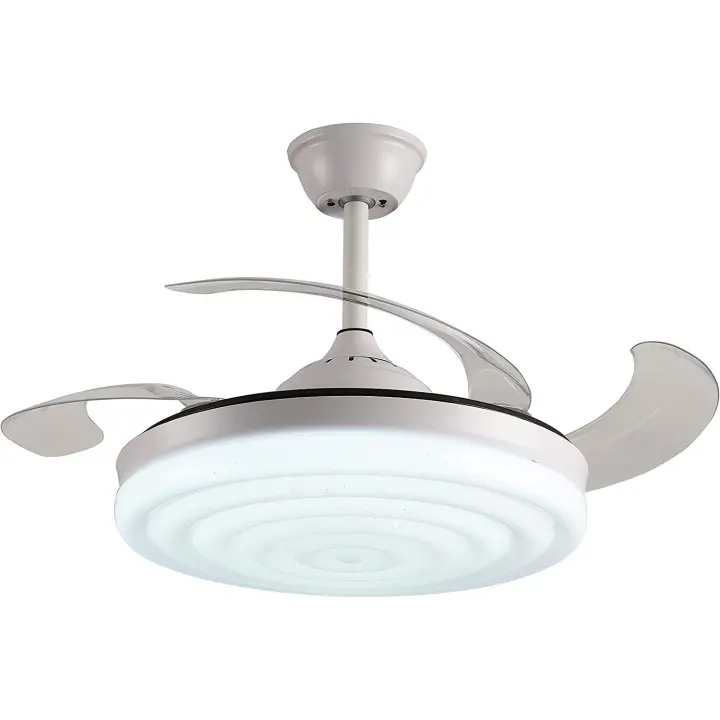 BEL AIR HOME - Ventilador de Techo con Aspas Desplegables y Luz LED - 1