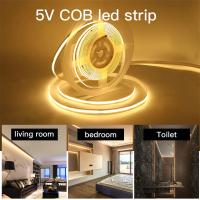 Kit De Luz LED Para Máquina De Costura 400LEDs/M Blanco USB 5V Con Interruptor Cinturones De Iluminación Para Armario Cocina Dormitorio - details 0