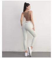 Sudadera Deportiva Para Mujer Con Almohadillas Fijas En El Pecho Ropa De Gimnasio Deportiva Para Mujeres Camiseta De Yoga Transpirable Nylon Spande - details 7