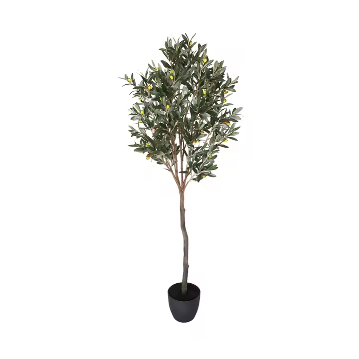 Nortene | Planta Artificial Olivo 150 Cm Nortene | Plantas Artificiales Realistas | Decoración Para Hogar Y Oficina | Planta Artificial Grande | Perfecta Para Ambientes Modernos - 1