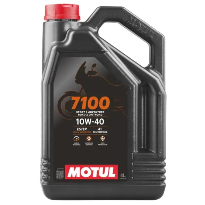 Aceite Moto Motul 7100 10W40 4T 4L 100% Sintético