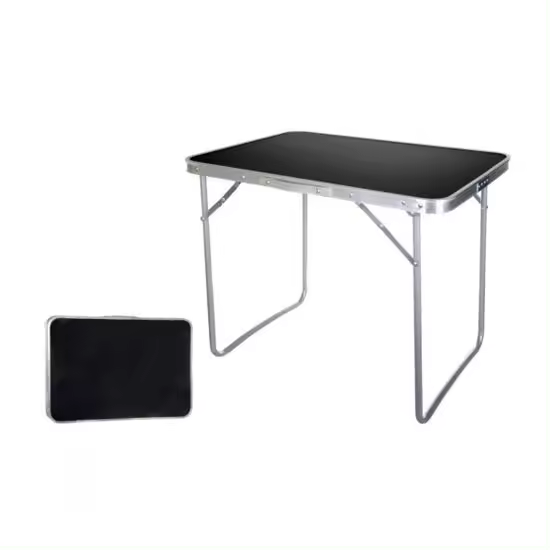 MESA PLAYA C/PATAS PLEGABLES 80X60X70CM METAL - 1