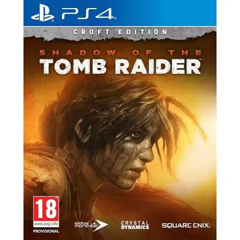 Shadow Of The Tomb Raider Croft Edition (Juego + Contenido Adicional) Juego para Consola Sony PlayStation 4, PS4 [PAL ESPAÑA] - 1