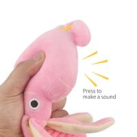 Juguete De Peluche De Octopus Para Mascotas Resistentes Al Masticar Divertido Y Interactivo Para Uso Interior Y Exterior - details 1