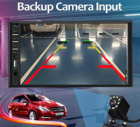 Estéreo De Coche 7 Pulgadas 2 Din Con Pantalla Táctil HD Reproductor De Vídeo CarPlay Android Auto Cámara Trasera Link Espejo USB/TF/BT Para In-Dash - details 5