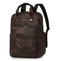 Mochila Antirrobo Mujer Casual Mujer,Cuero PU Bolso Casual,Impermeabilización,una mochila ideal para el trabajo, la oficina, las compras, los viajes y los viajes de negocios. - details 0