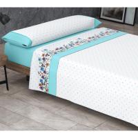 Kimbatex Textil Hogar Tienda Roomers Juego de sábanas Estampadas Calidad 30/30 144 Hilos, 50% poliéster y 50% algodón 10 Diseños en 2 Colores. - details 2