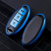 Funda Para Llave De Coche TPU De Cuero Para Nissan Leaf Micra Qashqai J11 J10 X Trail T32 Versa Note Patrol Accesorios De Llaves - details 2