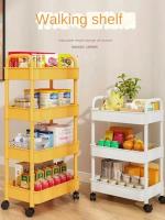 Organizador Multifuncional De Cocina Con Ruedas Trolley De Almacenamiento Para Comedor Y Dormitorio Estante Para Alimentos - details 9