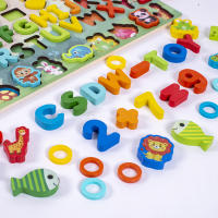 Juguetes Educativos Montessori De Madera Para Niños Con Animales De La Selva Atracción Magnética Bloques De Construcción Para Juego Activo En El Jardín De Infantes - details 11