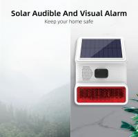 Alarma De Sirena Exterior Inalámbrica Solar Impermeable De Alta Decibelios 120db 433MHz Para Seguridad Doméstica Sirena Externa De Alta Potencia - details 0