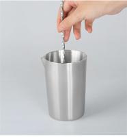 Tina De Cockta 500ML De Acero Inoxidable Para Mezclar Bebidas Utensilio De Barra Ecológico Y Duradero Herramienta De Mezcla De Vidrio - details 8