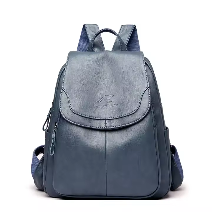 Nuevo bolso retro de moda para mujer, de verano, sencillo, de cuero suave, informal, sencillo, de gran capacidad, bolso para madres de mediana edad - 1