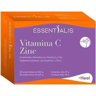 Essentialis Vitamina C Zinc 60 Comp. - 1