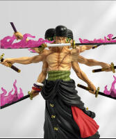 Figura De Acción Zoro Clásica One Piece Roronoa Zoro Modelo Flow Shura Serie 40cm PVC Adorno De Escritorio Juguetes GK Regalos Para Hombres Y Mujeres - details 5