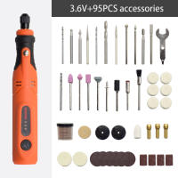 Dremel Mini Drill Sin Cable Rotativo Pluma Grabadora Eléctrica USB Conjunto DIY Con Accesorios Velocidad 5000-15000 RPM Para Hogar - details 9