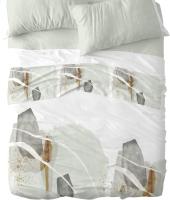 Juego de Sábanas  Cama 180 cm Modelo 138  50% Algodón de Burrito Blanco – Suavidad, Estilo y Confort para tu Dormitorio. - details 4