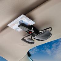 Visera De Coche Universal Para Mitsubishi Lancer L200 Pajero Sport Attrage Mirage Eclipse Con Clip Para Gafas Y Tarjeta De Entrada - details 7