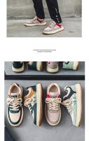 Zapatos De Cuero Para Hombre Zapatillas De Correr Y Caminar Moda Casual Comodidad En Skateboarding Tenis De Cricket Jóvenes - details 6