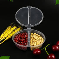 10PCS Copas De Salsa Desechables De Plástico 50/100ml Caja De Alimentos Tapa De Pintura Paleta Reutilizable Para Cocina Condimentos - details 1