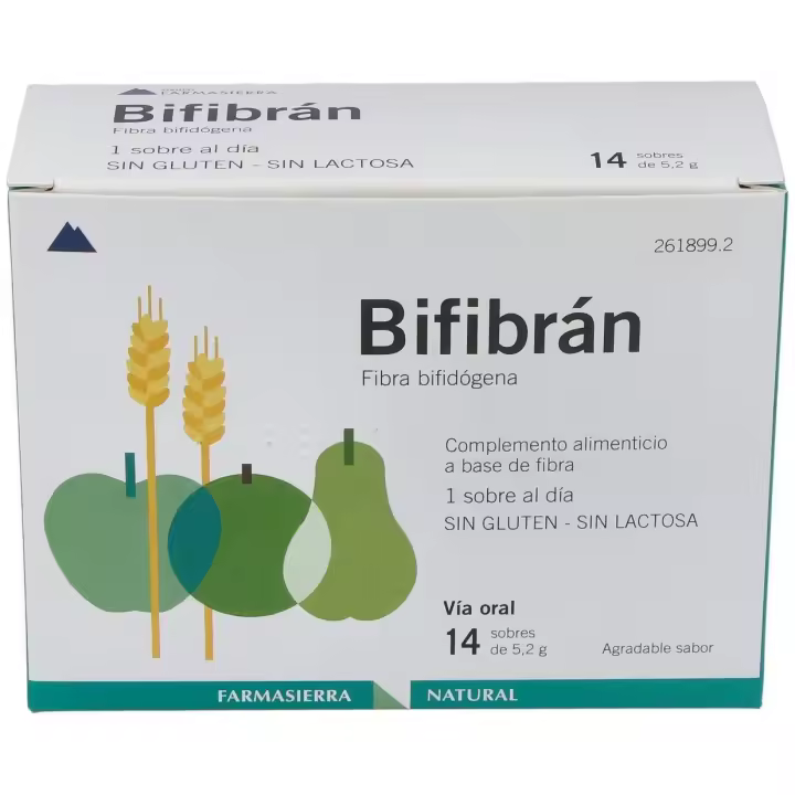 Bifibran Rico Fibra Bifidogena 14 Sobres - 1