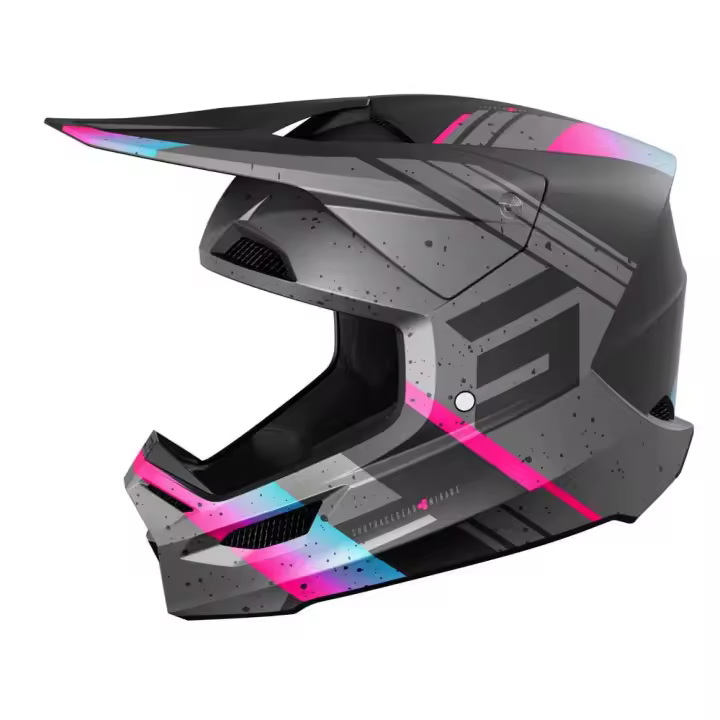 Shot Casco Off-road Furious Mirage Gris Adulto - 1