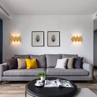 Lámpara De Pared LED De Aluminio IP65 Impermeable Para Iluminación De Jardín Exterior Decorativa Y Interior En Dormitorio Y Sala De Estar Adecuada Para Escaleras Voltaje AC85-265V - details 7