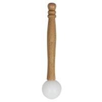 Martillo De Bola Redonda Para Cuencos De Cristal Profesional Con Anillo De Goma Para Música Yoga Meditación Tamaño 15mm - details 8