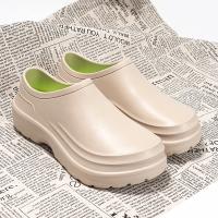 Sandalias De Verano Para Hombre Impermeables Y Antideslizantes Zapatos De Cocina Para Médicos Y Enfermeros Ligeros Sandalias De Jardín Casuales Zapatillas De Playa - details 17