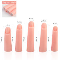 Set De 5 Piezas De Arte De Uñas Práctica Con Mano Falsa De Silicona Y Imán Herramientas De Manicura Con Placa De Uñas - details 3
