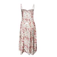Vestido Midi Elegante Y Delgado Sin Espalda Para Mujer Vestido De Fiesta De Verano Elegante Con Suspensión Sólida Vestidos Para Mujer - details 21