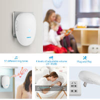 Sistema De Alarma Para Entrada KERUI Con Sensor De Movimiento Impermeable Carillón De Bievenida Seguridad Para Garage Y Casa - details 0