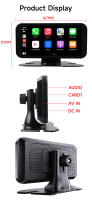 Radio De Coche Universal De 6 Pulgadas Con Pantalla Táctil JIUYIN Reproductor Multimedia Navegación CarPlay Sin Cable Android Auto Bluetooth 32G - details 6