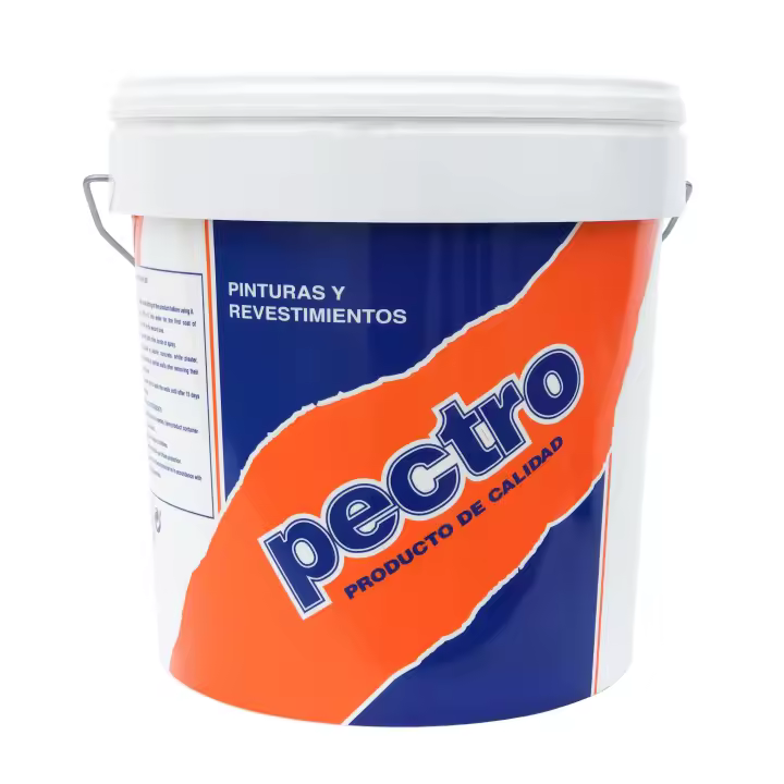 PECTRO Pintura Antihumedad - Previene la aparición de manchas - Pintura blanca interior exterior - Gran cubrición - 1