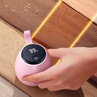 Afeitadora y quitapelusas para telas - Pantalla de potencia - Cuchilla de seis dientes - Ultrasilenciosa - Diseño 2 en 1 para eliminar bolas y pelusas opresivas - Quitapelusas eléctrico portátil con carga USB - details 0