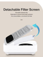 Aspiradora De Uñas Profesional 80W Recargable Con Filtro Removible Para Pediura Y Manicura Herramientas De Salón De Belleza - details 4