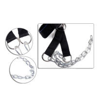 Almohadilla De Pesas Para Gimnasio Y Fitness Con Correa Ajustable Para El Cuello Entrenador De Músculos Del Cuello Con Cadena De Acero Para Entrenamiento De Fuerza - details 5