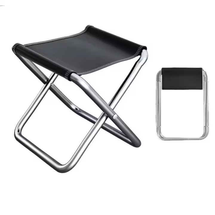 Taburete plegable portátil, Mini Sillas, plegable taburete camping con Bolsa - 1