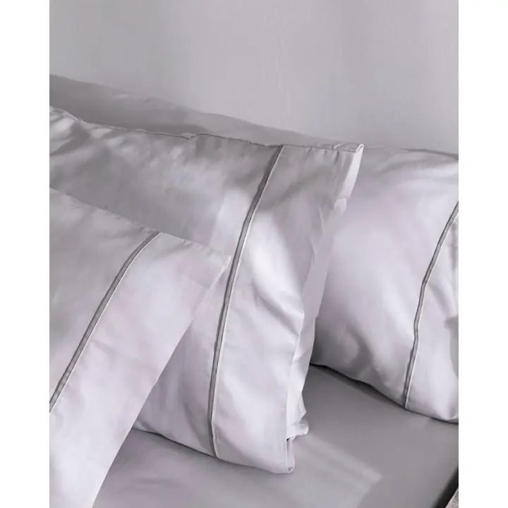 Funda de Almohada Satén Elba Algodón - 300 hilos - 1