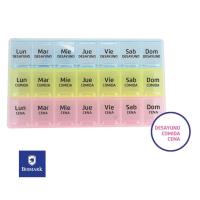 Pastillero Semanal Triple Bismark - Organización Eficiente de tus Medicamentos Semanales - details 2
