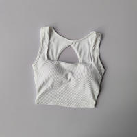 Sudadera Deportiva Para Mujer Push up Fitness Yoga Transpirable Running Vest Gimnasio Wear Top Tubo Bra Female Deporte Top - details 8