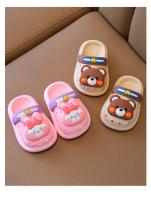 Zapatillas De Verano Para Niños Y Niñas Antideslizantes Y Suaves Zapatos De Interiores Para Niños Y Niñas Decoración De Aplicaciones Tamaño Verdadero - details 3