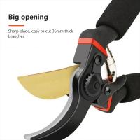 Tijeras De Jardín Profesionales SK-5 Acero Inoxidable 10" (25cm) Para Árboles Arbustos Y Enredaderas Capa Antirrota Y Mango Ergonómico - details 2