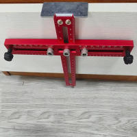 Localizador De Perforación Para Manijas Y Puertas De Armario Herramienta De Carpintería Ajustable En T-Forma Para Madera - details 5