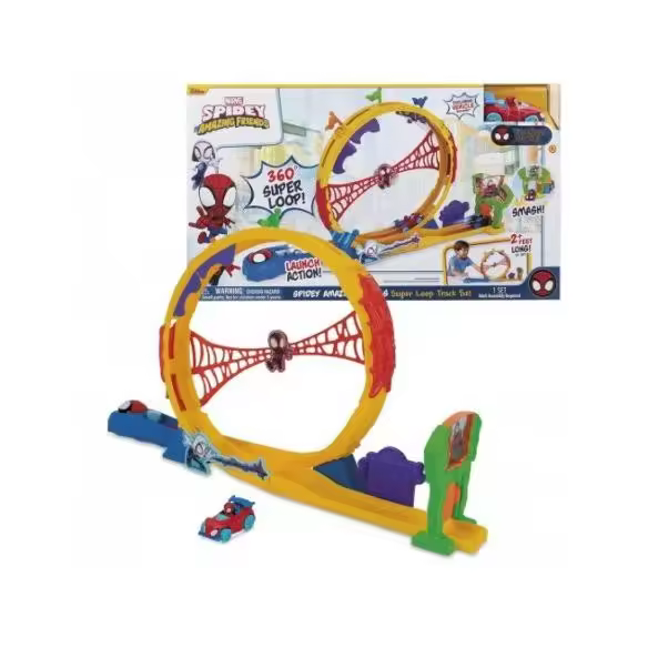 PISTA SUPER LOOP SPIDEY TOY PARTNET - 1