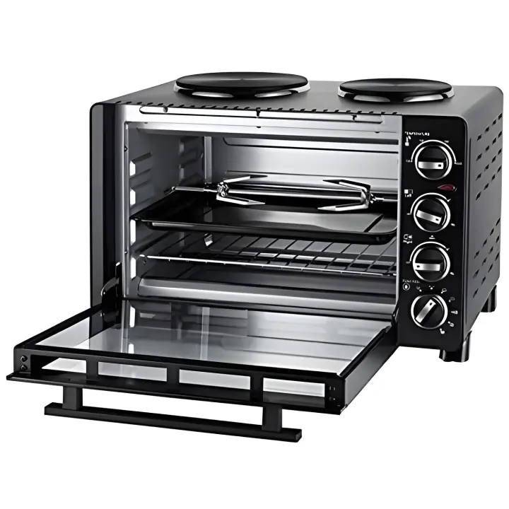 Unold 68885 - Cocina Pequeña Todo en Uno con Horno, Parrilla y Asador Giratorio - 1