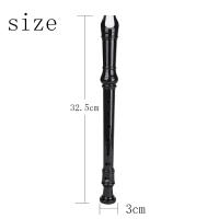 Flauta Larga De Plástico Con 8 Agujeros G Para Principiantes Instrumento Musical Recorder Flauta De Madera Regalo Para Niños Con Palillo De Limpieza - details 0