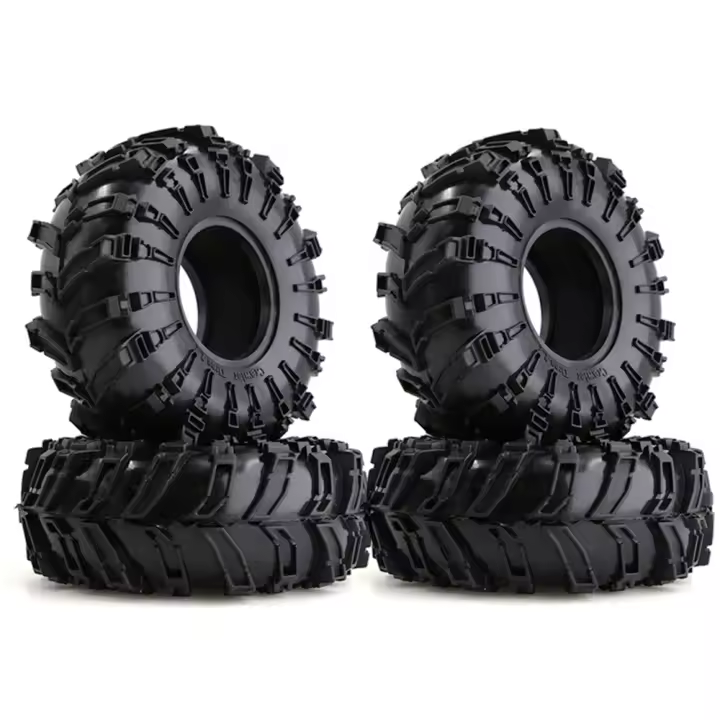 Pneumáticos De Goma Super Grandes Para RC Rock Buggy Crawler Car Traxxas TRX4 Axial SCX10 90046 Tamaño 140*54mm 2.2" Nuevo Y De Alta Calidad - 1